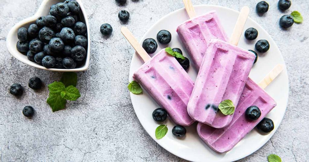 Blueberry Ice Cream