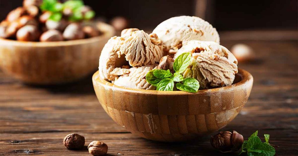 Hazelnut Ice Cream