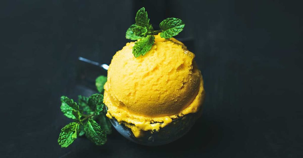 mango ice cream