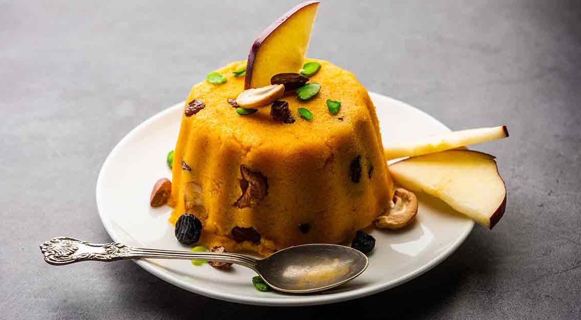 A Blissful Dessert Fusion: Apple Sheera Pudding