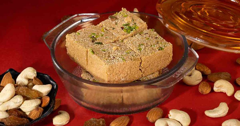 khas khas barfi gajak